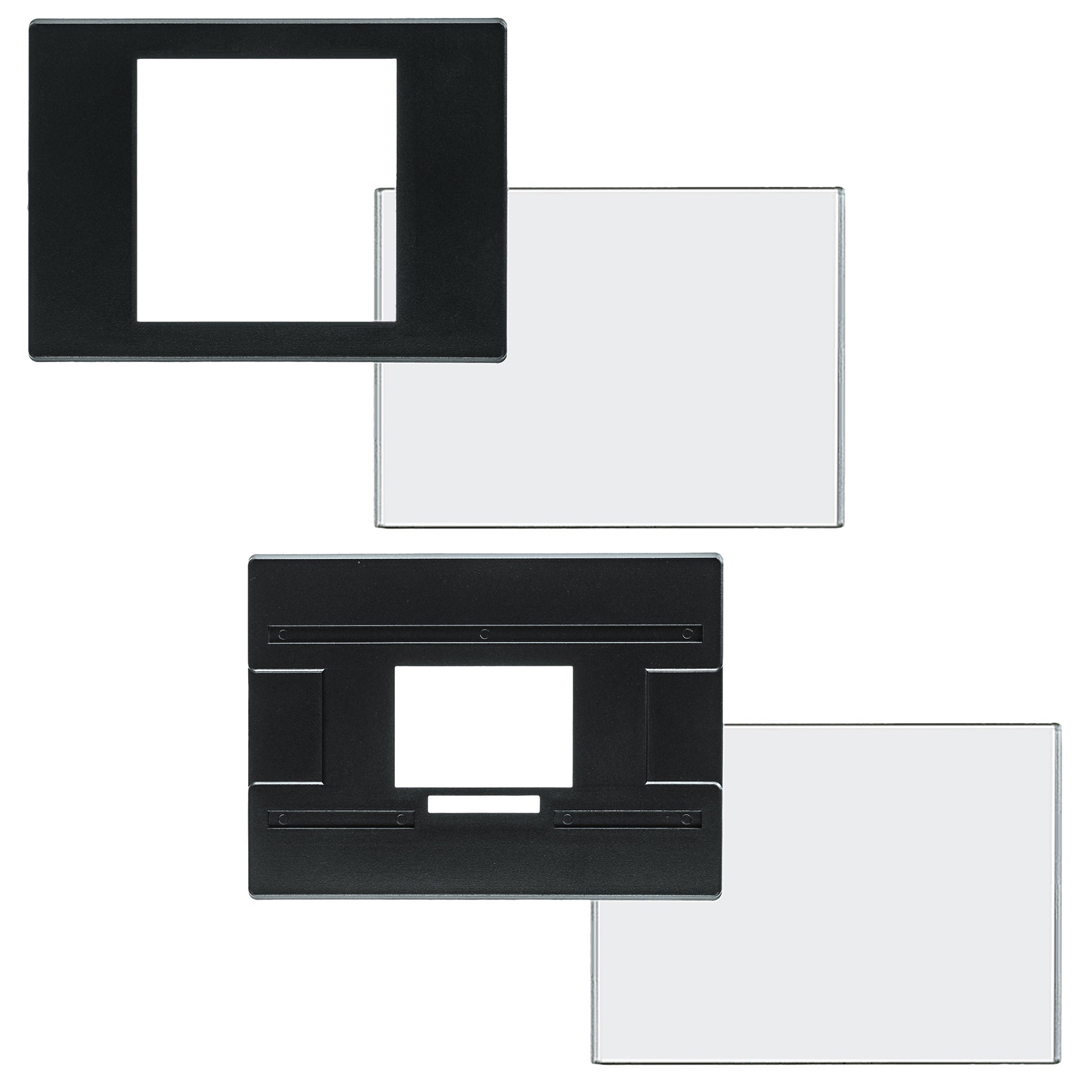 KAISER format masks + anti-Newton glass (System V)