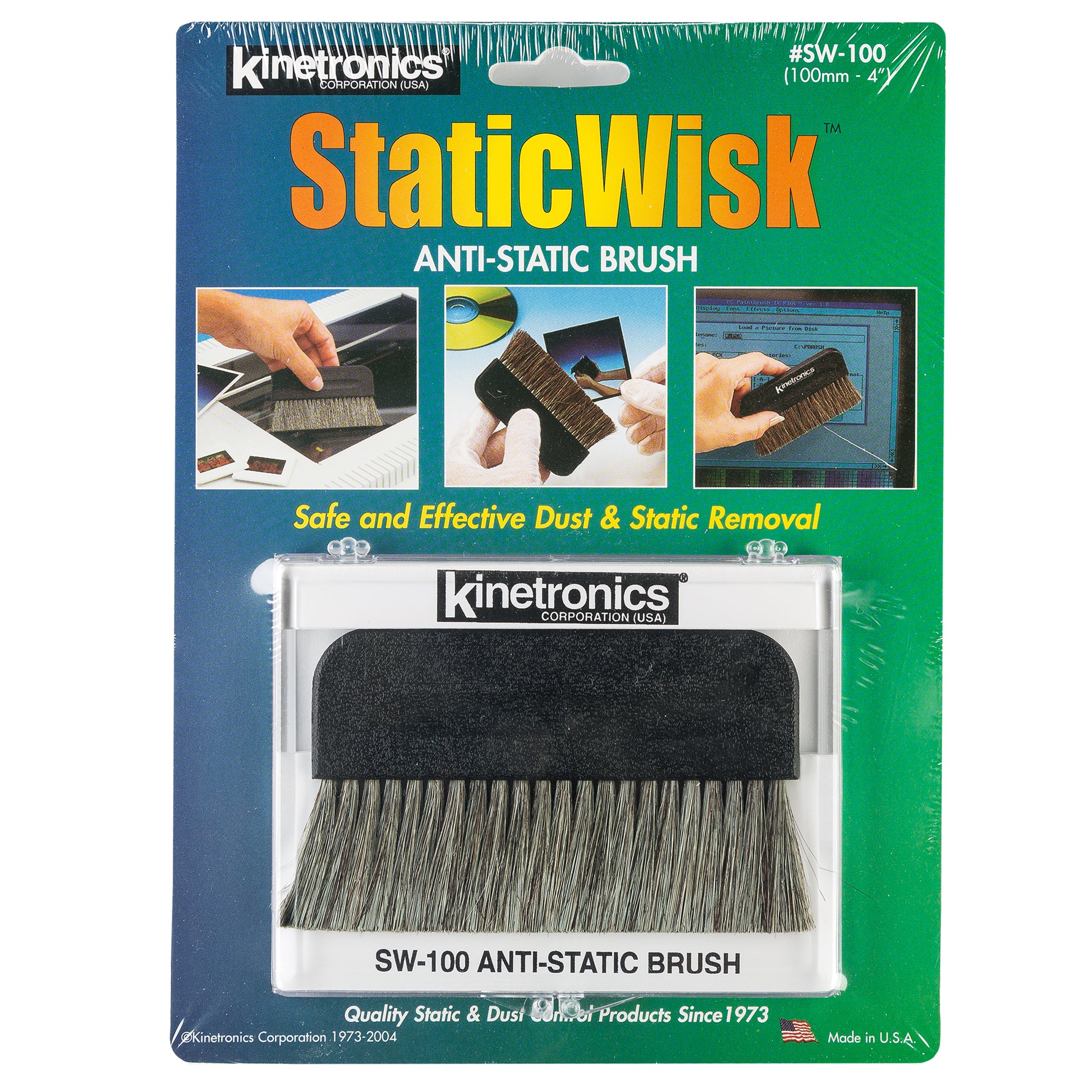 KINETRONICS SW-100 Anstistatik Bürste